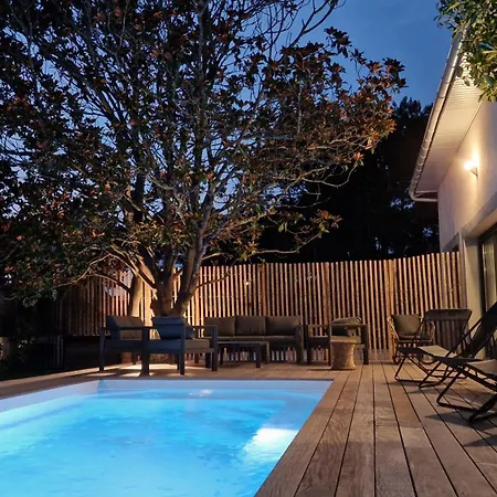 Moderne Avec Piscine, Spa, Boulodrome Et Plancha Villa